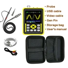 DSO2512G120M двухканальный осциллограф, цифровой осциллограф, 10 мВ, минимальная вертикальная чувствительность, FFT, анализ спектра