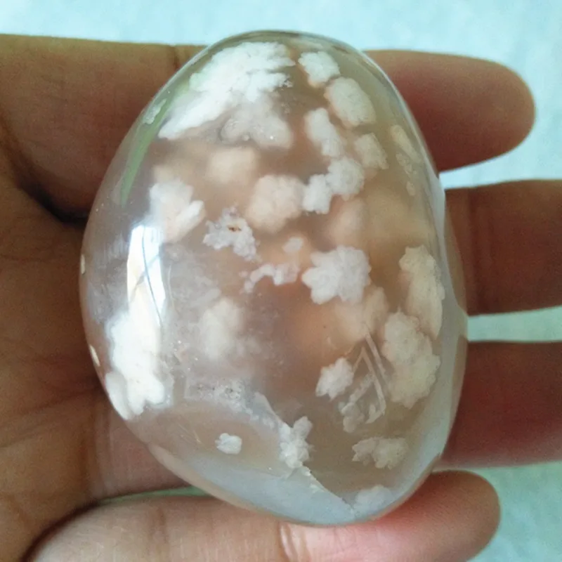 Агатовые пальмовые камни с натуральным камнем цветущие вишни игровые маленькие