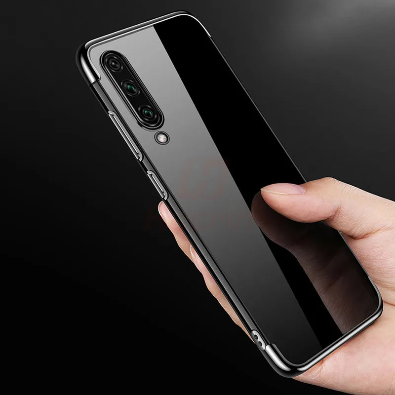 Hacrin мягкий чехол для Xiaomi mi 9 Pro Роскошный Прозрачный Бампер TPU силиконовый cc9 a3 |
