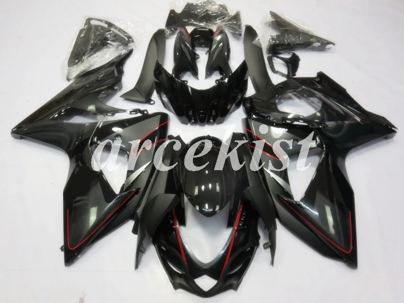 

Инъекций Новый ABS Полный обтекатели комплект подходит для Suzuki GSXR1000 K9 2009 2010 2016 GSX-R1000 09, 10, 11, 12, 13, 14, 15, 16 лет тела комплект черного цвета