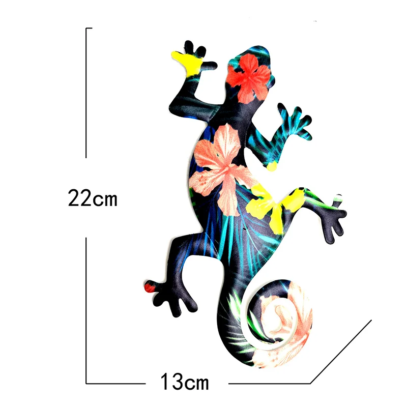 Gecko домашнее подвесное железное украшение для спальни гостиной офиса сада
