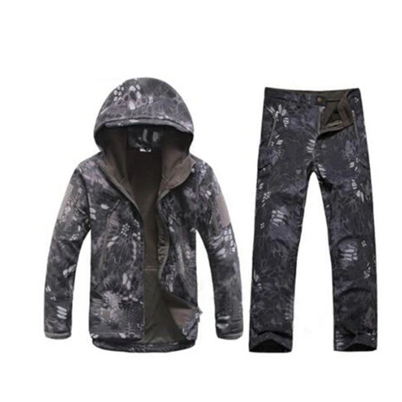 Мужская Уличная тактическая Униформа армейский спортивный водонепроницаемый