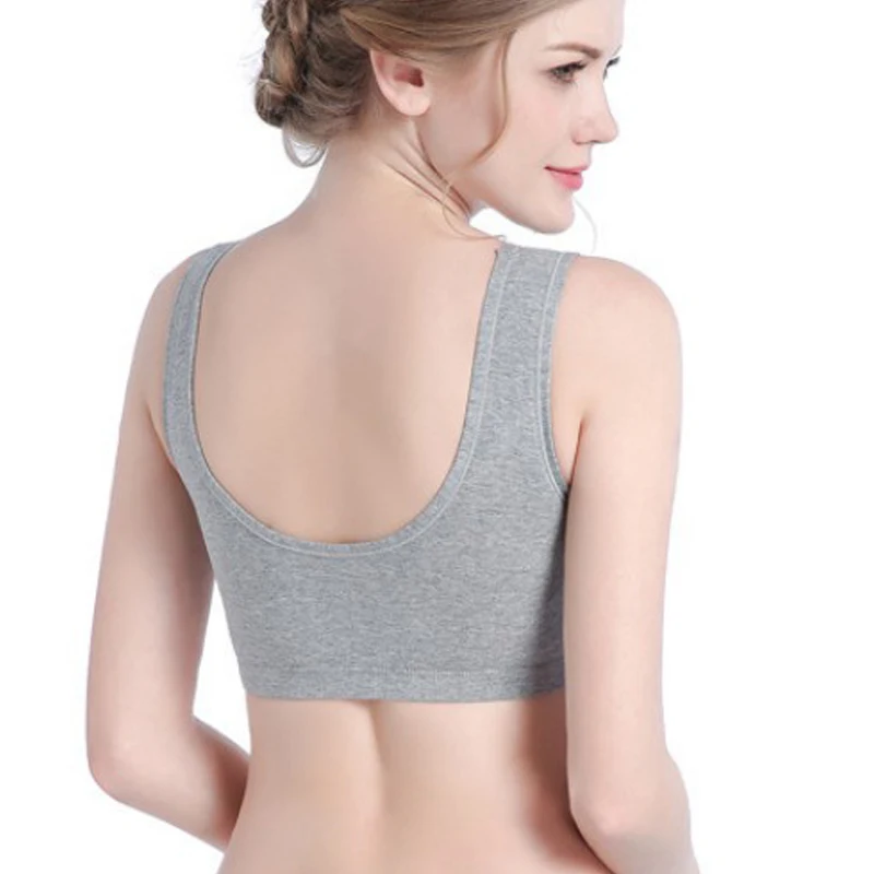 Женское нижнее белье хлопковый бесшовный удобный бюстгальтер без косточек