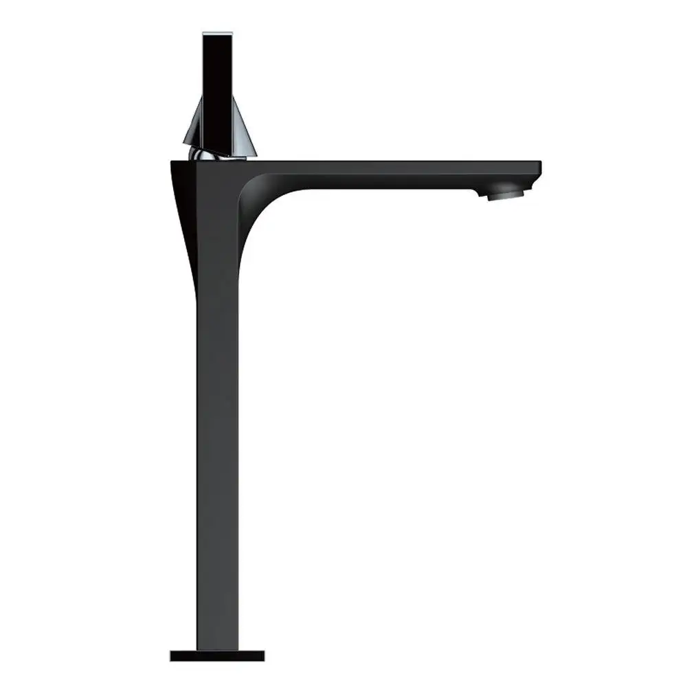 Смеситель для ванной в стиле ретро черный кран раковины с одной ручкой