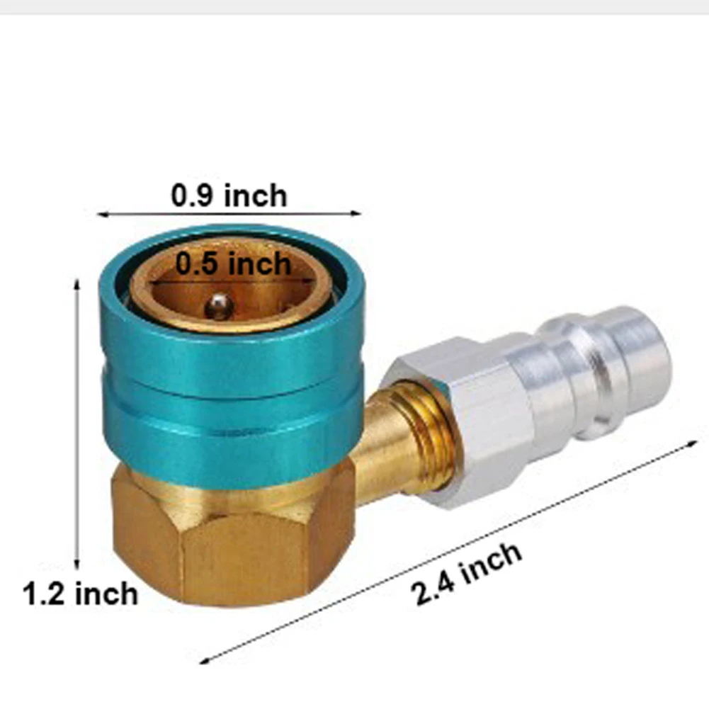 

Car Air-conditioning Installation Coupler Fitting Coupler Adapters R1234YF To R134A Low Side Quick Coupler Support CSV Parts