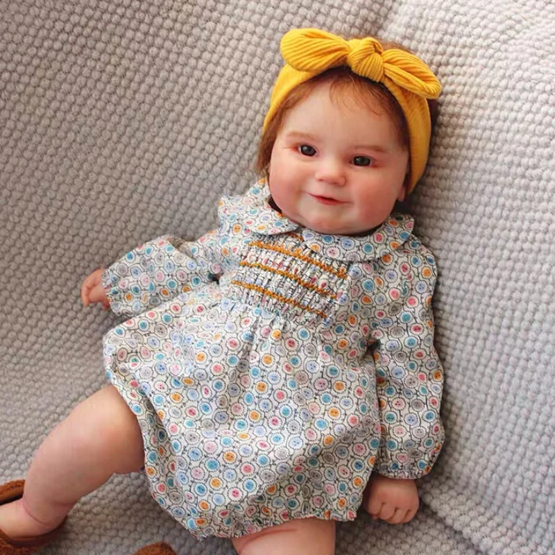 

Maddie Unpainted Reborn Kit Bebe Doll Molds Newborn For Girls Body Blank 20 Inches DIY Like Baby Alive Toddler Vinyl Parts