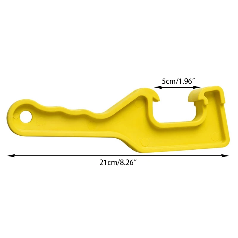 Bucket Lid Wrench-Open/Lift Lids on 5 Gallon Plastic Buckets&ampSmall Pails-Yellow-Durable Opener Tool | Инструменты