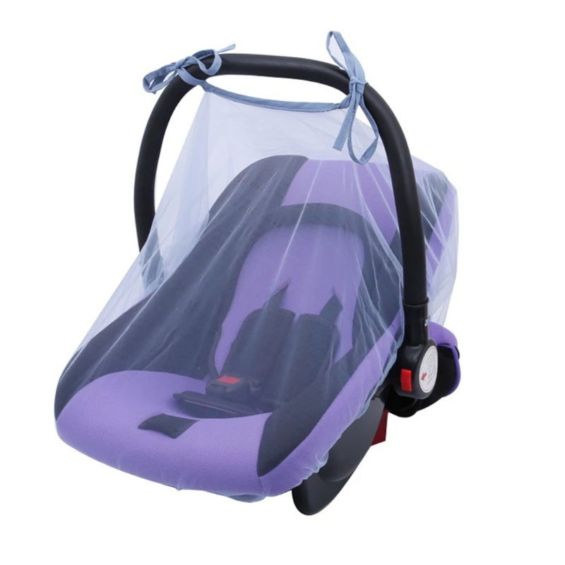 

Baby Stroller Mosquito Bug Net 31"43" Insect Netting Cover Multi Color for Pram Buggy Infant Carriers Car Seats