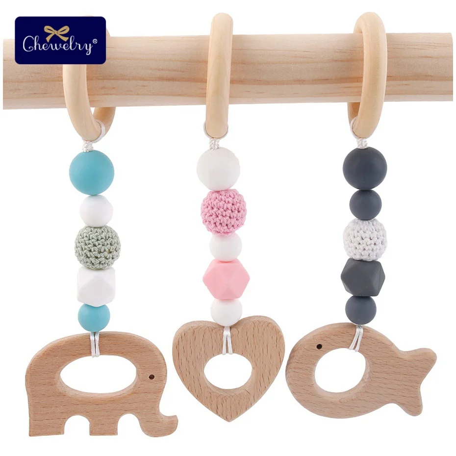 10 шт. деревянные бусины для прорезывания зубов 16 мм | Мать и ребенок