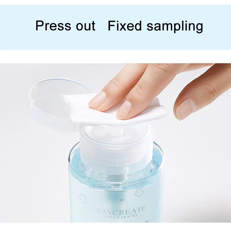 

Wholesale 300ml Gentle Deep Cleansing Makeup Remover Multifunction Press Style Cleansing Water M3