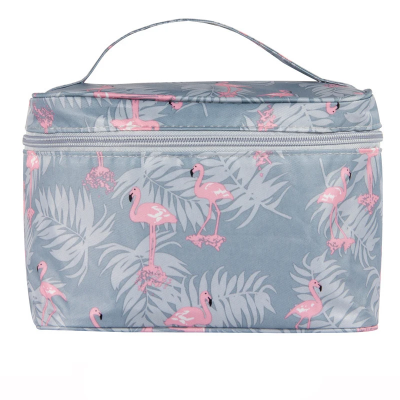 

Polyester Multifunction Women Cosmetic Bag Travel Toiletries Storage Organize HandBag Waterproof Female Brush MakeUp Case