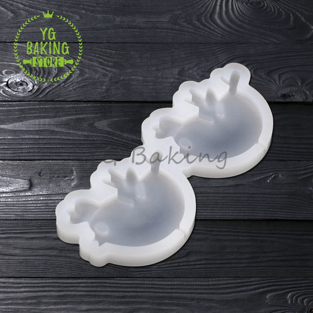 Новое поступление эпоксидная силиконовая форма для торта в виде животных птиц