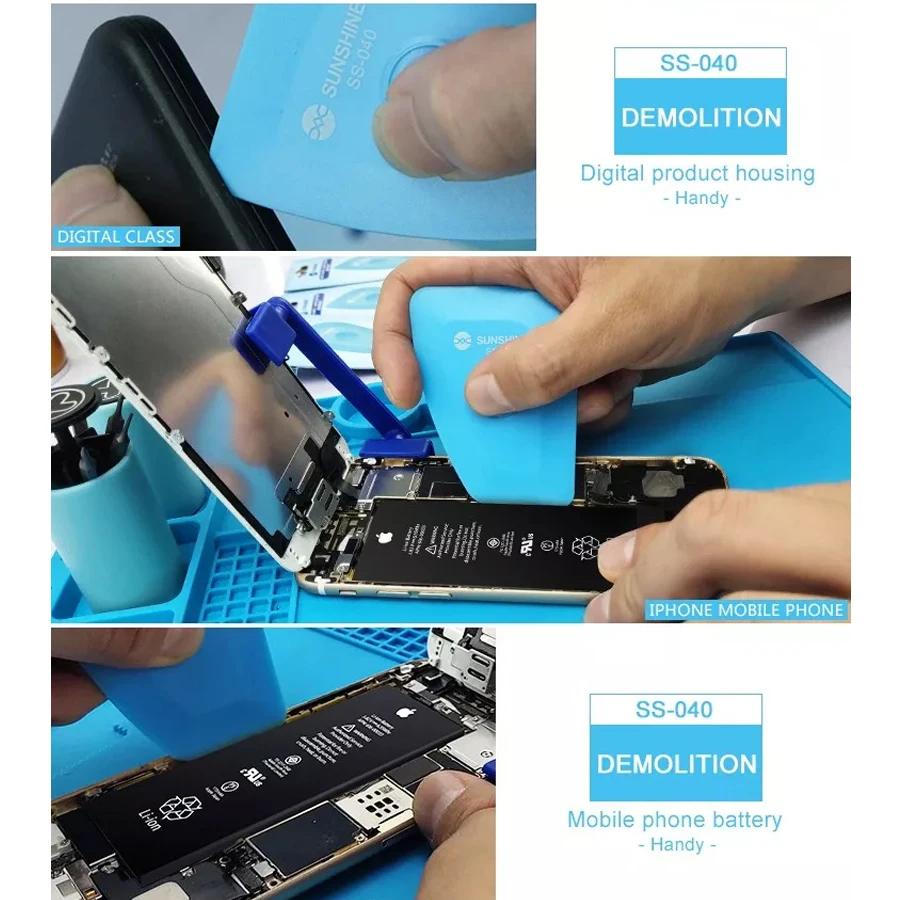 

ESD Safe Pry Card LCD Screen Battery Opening Disassemble Tools for iPhone Samsung Huawei Repair Tools Mobile Phones Opening Tool