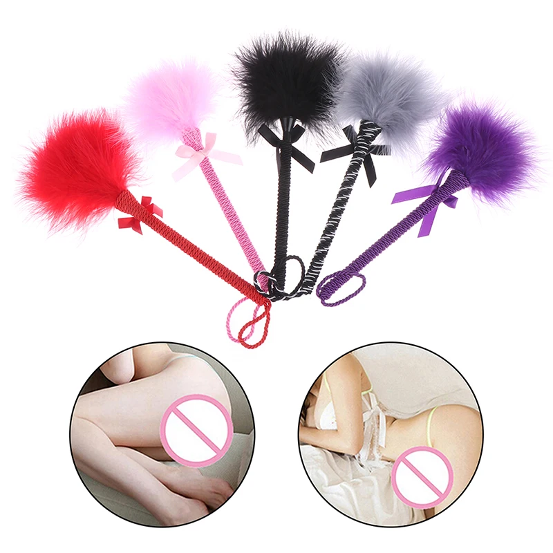 Сексуальные перьевые щекочки курчавые озорные Необычные платья порка весло кнут