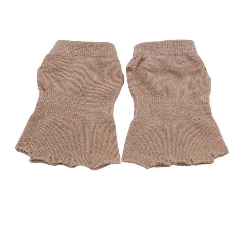 

New Women Yoga Socks Anti Slip Five Fingers Silicone Non Slip 5 Toe Sock Ballet Gym Fitness Sports Comfort Cotton Socks