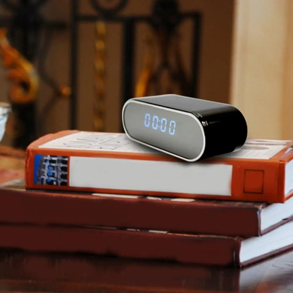 Новинка 1080 P Wifi мини камера будильник беспроводная ip для безопасности движения ИК