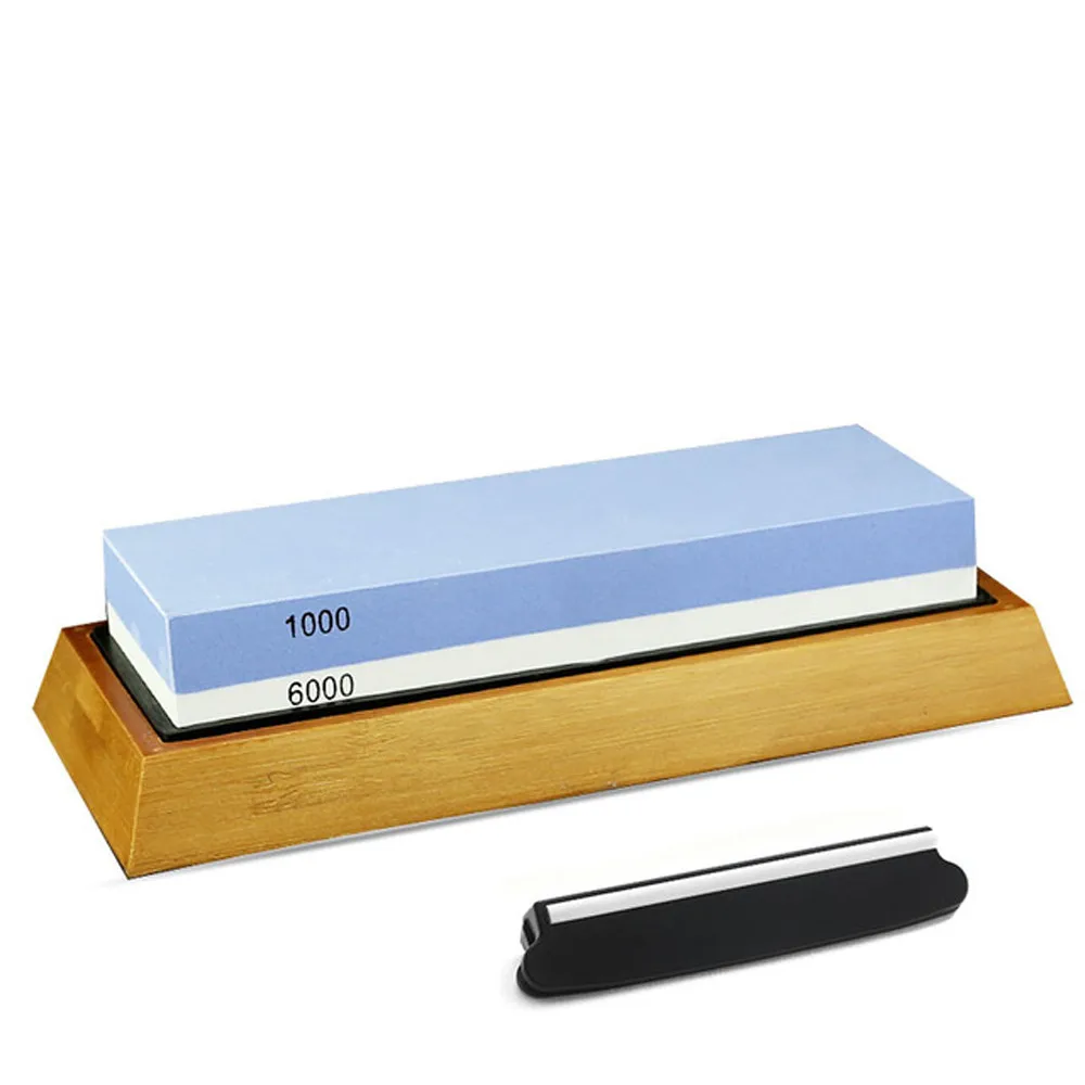 Двухсторонний точильный камень для кухонных ножей #6000/#1000 грит влажной и шлифовки
