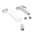 Ручная душевая лейка душ унитаз биде спрей для мытья Jet Shattaf с пружинным шлангом Новинка