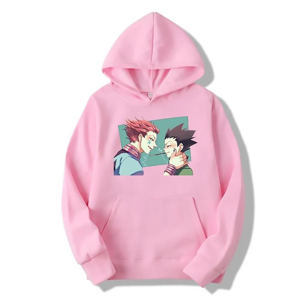 

Hunter X Hunter Hoodie Hisoka Hoodies Women Men Japanese Streetwear Unisex Casual Thick Crewneck Sweatshirt Couple Clothes