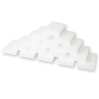 20pcs 1006020mm white melamine sponge magic sponge eraser for kitchen office bathroom clean accessorydish cleaning nano