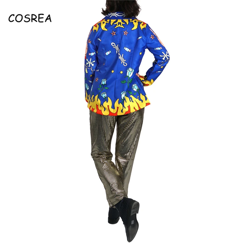 Костюм для косплея с изображением птиц добычи пальто штаны нижнее белье одежда