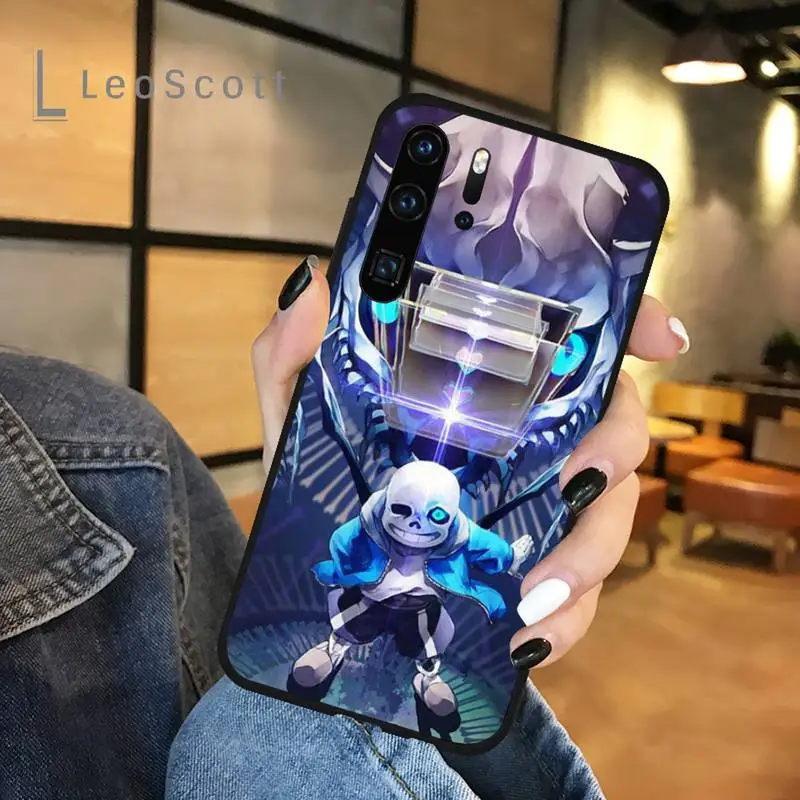 

Undertale papyrus sans doggo Phone Case For Huawei honor Mate P 9 10 20 30 40 Pro 10i 7 8 a x Lite nova 5t Soft Silicone Shell