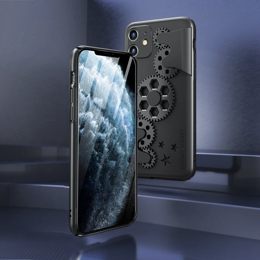 Уникальный крутой чехол для iPhone 11 Pro Max дизайнерская Крышка умного колеса 7 8plus Xs Xr