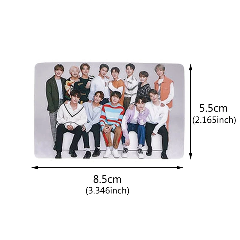 10 шт./компл. K-pop Seventeen HIT стикер для фото карты альбом идентификатор автомобиля стикер для карты стикер для фотостудии