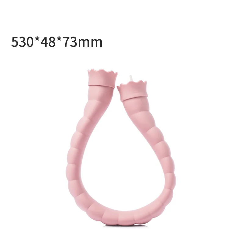 Pink Xiaomi 710 мл u-образный мешок для горячей воды силиконовый бутылочный подогреватель для рук вязаная шапка мягкая тара для воды сохраняет тепло зимой - Цвет: Pink