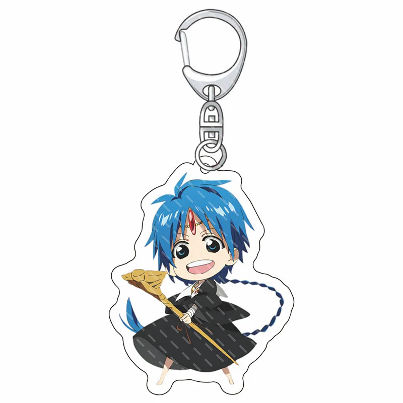 

Anime Magi: The Labyrinth of Magic MAGI Morgiana Acrylic Pendant Figure Keychain Keyring Collection Model Toy Gifts