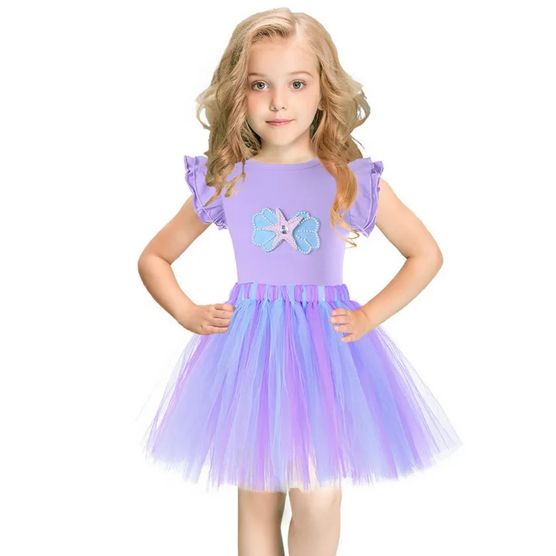 Детские костюмы Одежда для девочек комплект 2019 Новое одеяло хвост русалки из