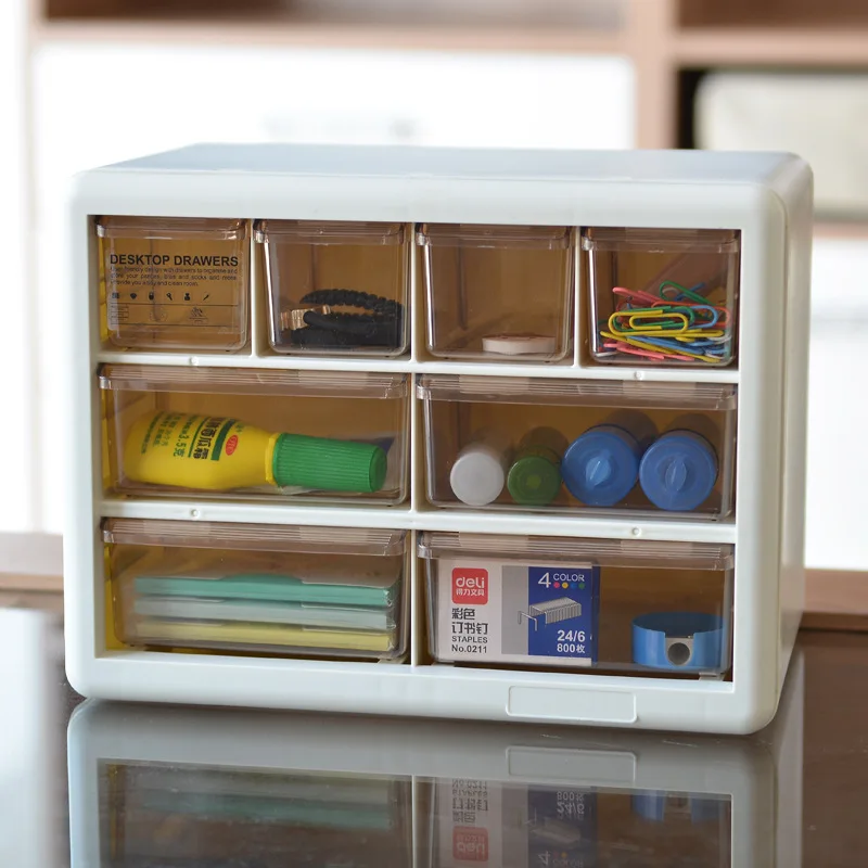 Мульти сетка ящик для хранения Организация прозрачный ювелирные изделия Мини