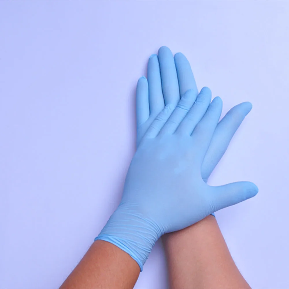 10 шт. одноразовые нитриловые перчатки для уборки дома|Защитные перчатки| |
