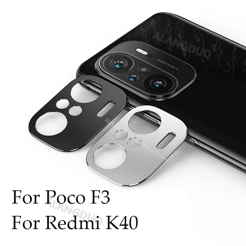 Металлический защитный чехол для камеры Xiaomi 11 poco f3 Защитное стекло объектива Redmi
