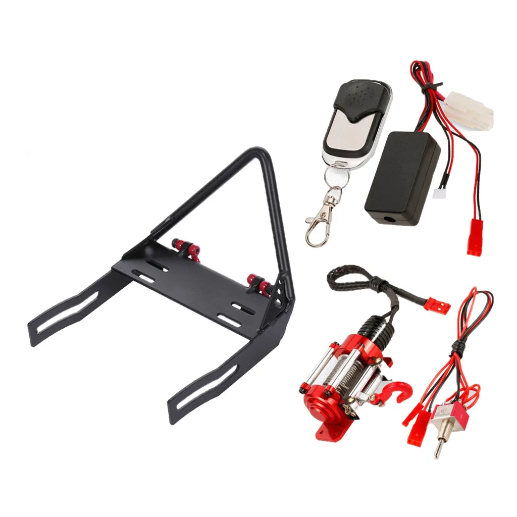 Радиоуправляемая модель переднего бампера радиоуправляемая Axial SCX10 Jeep RC Rock Crawler