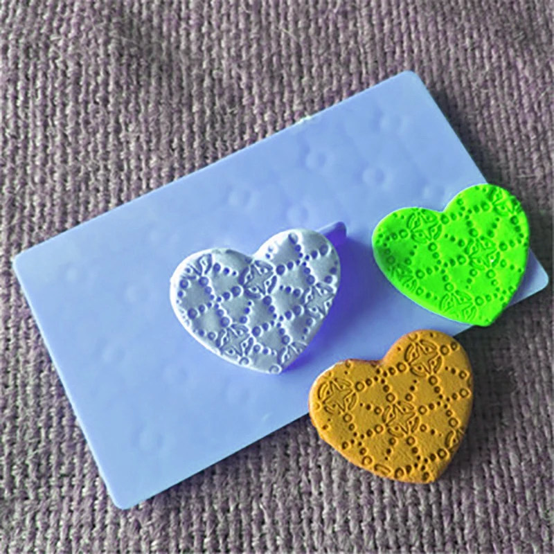 Свадебный цветок бисквит печенье силиконовые формы для помадки вязаный Печатный