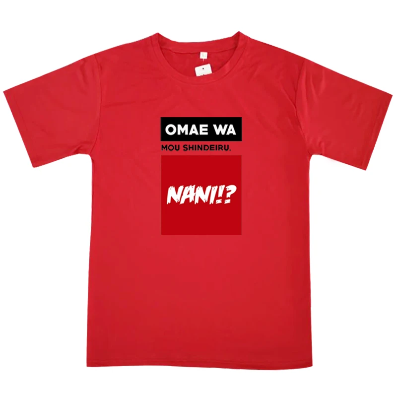 Мужские и женские летние футболки NANI с надписью на английском языке распродажа