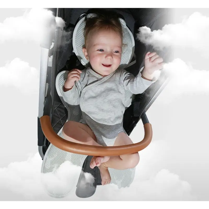 

Baby Summer Stroller Mat Breathable 3D Mesh Seat Cushion Toddler Comfortable Pad Liner Pushchair Accessories