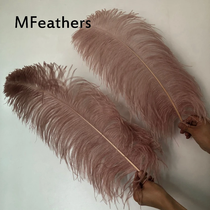 50 шт./лот окрашенные кожаные розовые страусиные перья Свадебные Центральный дом