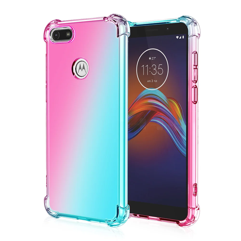 

Mobile Phone Case For Moto E6 Plus E6Play Cover Silicone Shockproof TPU Cases For Motorola E6plus E6 Play Skin Coques Fundas