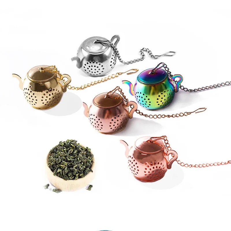 Металлический чайное ситечко заварник Форма Рассыпной Чай Infuser