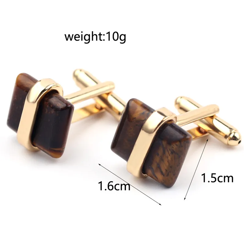 Ювелирные изделия для мужчин брендовые высококачественные Квадратные запонки