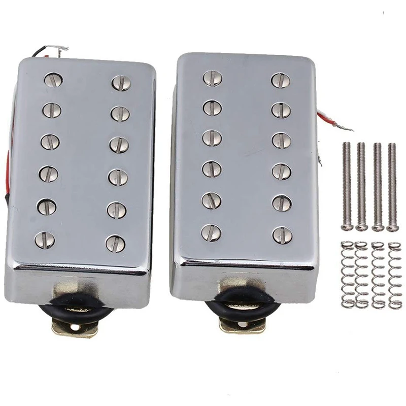 Набор из 2 двойных катушек 12 отверстий хамбакера для электрогитары LP
