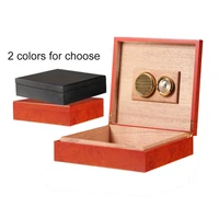 cedar wood cigar humidor box cedar wood case w hygrometer humidifier cigar storage box smoking gift