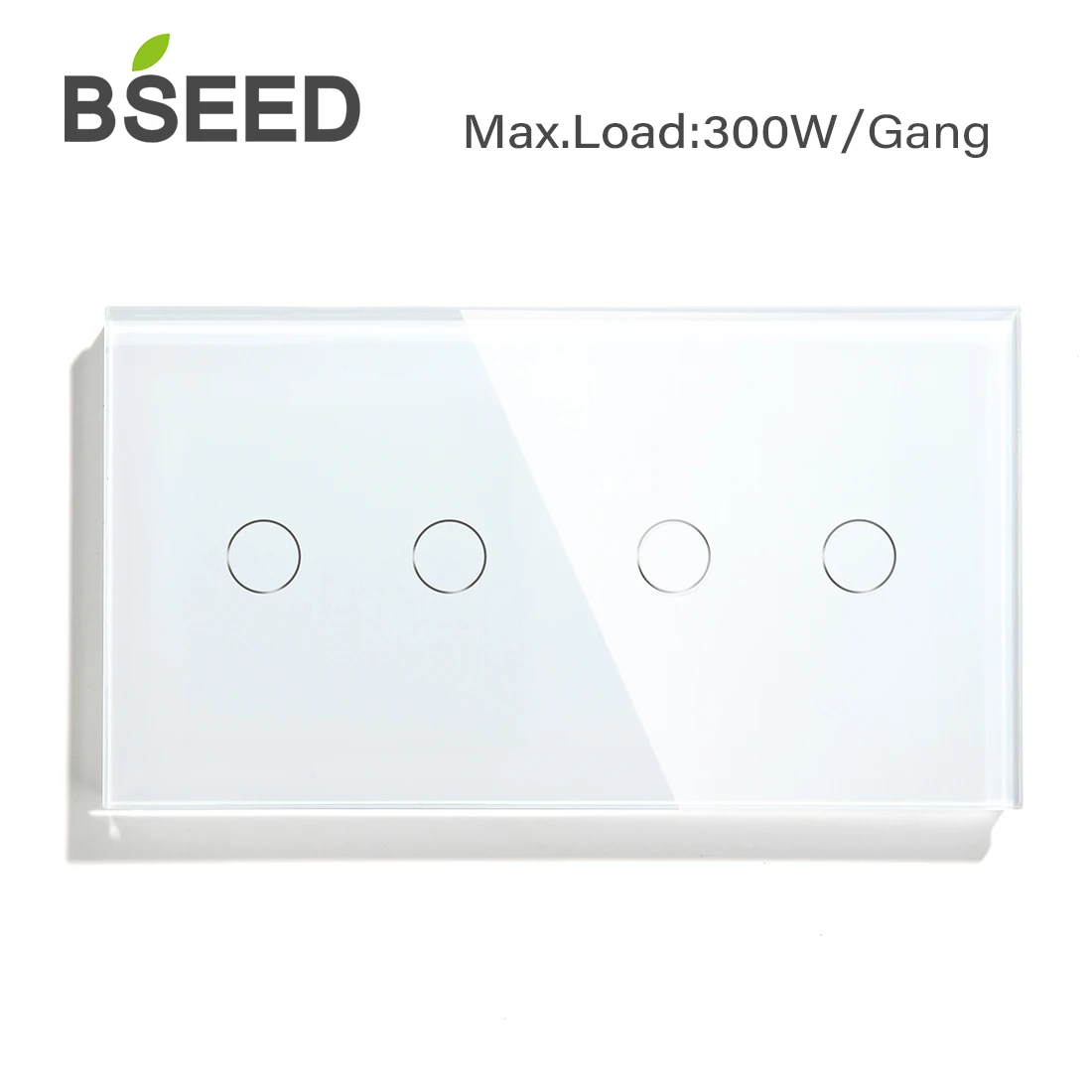 Сенсорный светильник ель Bseed стандарт EU/UK 4 клавиши 1 канал 157 мм|Выключатели| |