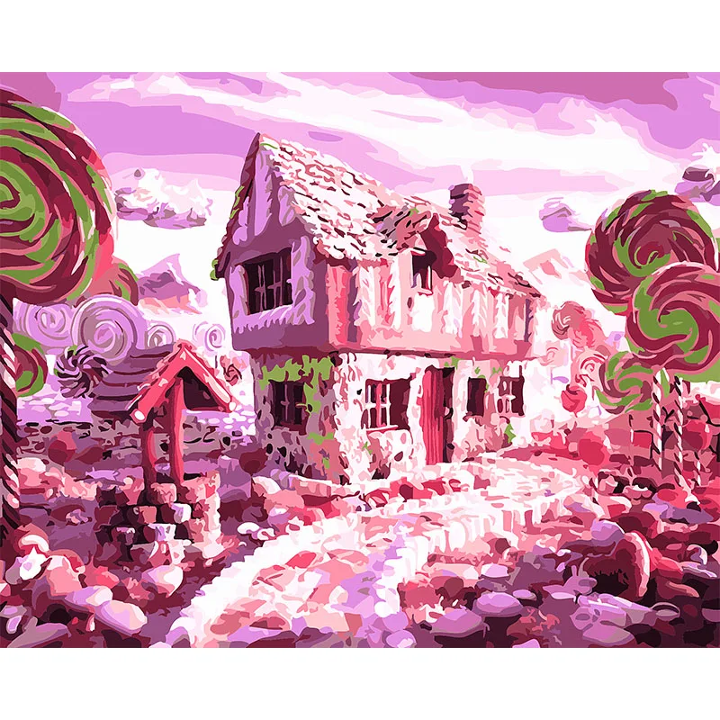 Картина семьи на пианино, цифровая живопись по номерам, цветы, новая краска для взрослых, декор для гостиной, рамка DIY.