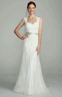 2018 tulle new concise air design whiteivory davids bridal bow sashes cap sleeves wedding custom size bridesmaid dresses