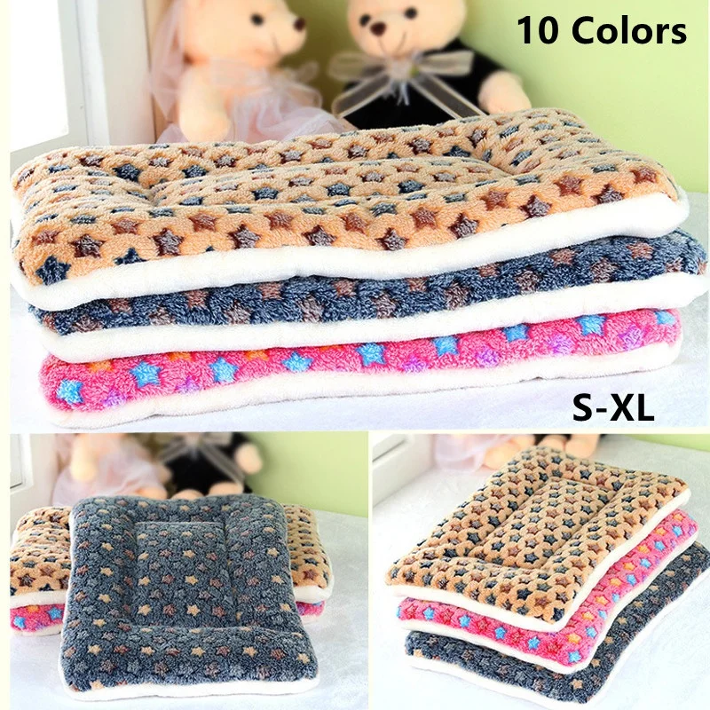 

Pet Dog Bed Cat Blanket Cama Perr Couch for DogsPuppy Cushion House Pet Soft Warm Kennel Dog Mat Blanket Pet Cushion Thickened