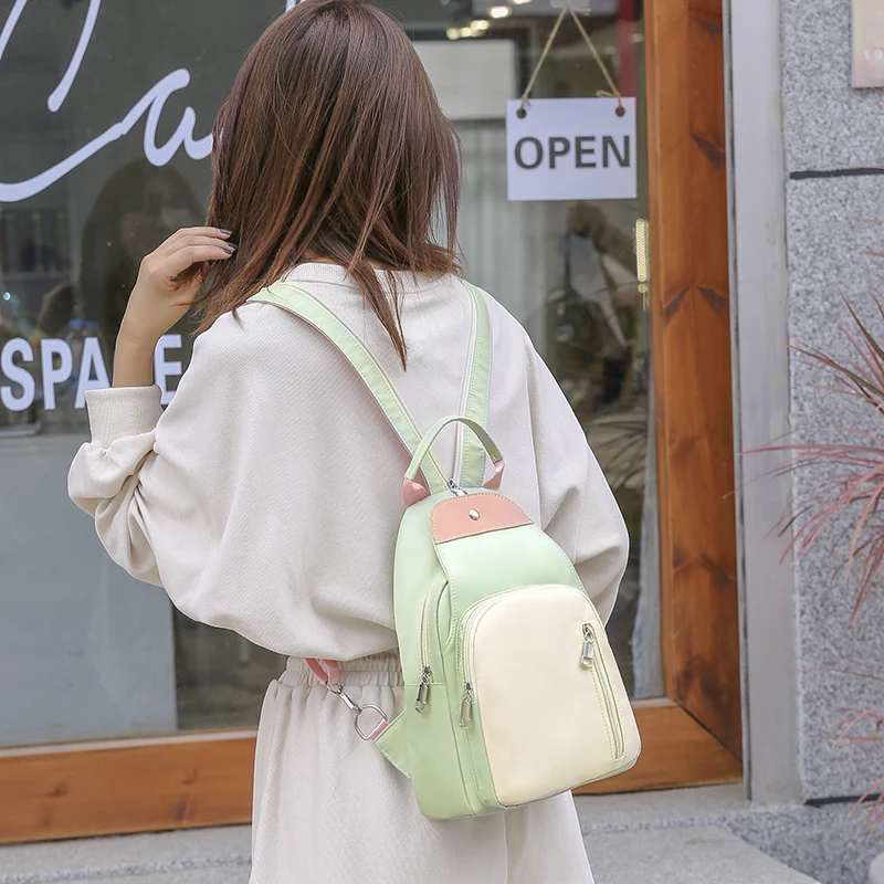 Женские нейлоновые рюкзаки радужных цветов для девочек роскошный женский рюкзак