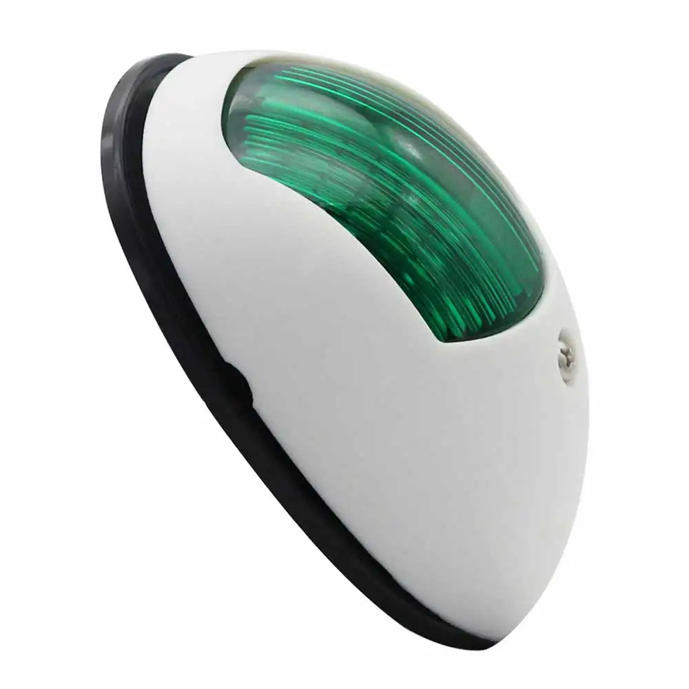 

2pcs Boat Navigation Light Green and Red Signal Light Waterproof Marine LED Port Side and Starboard Light for Boat Yacht Skeeter